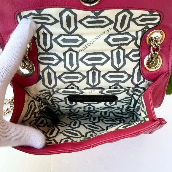 Rebecca Minkoff Quilted Leather Crossbody Bag - Picture 5 of 7